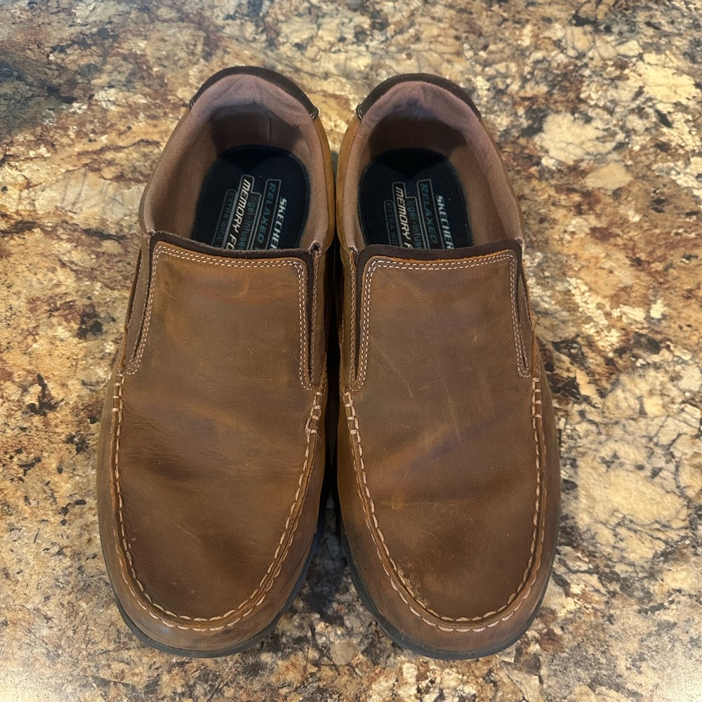 Skechers Brown Slip-On shoes size 13